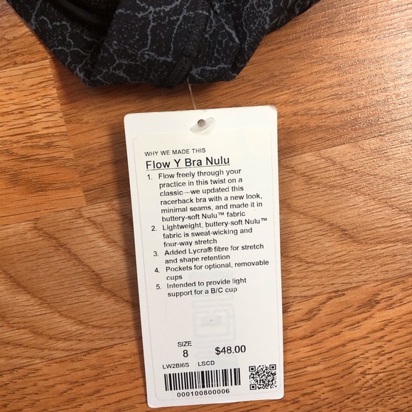 Lululemon flow Y bra nulu - Picture 2 of 5